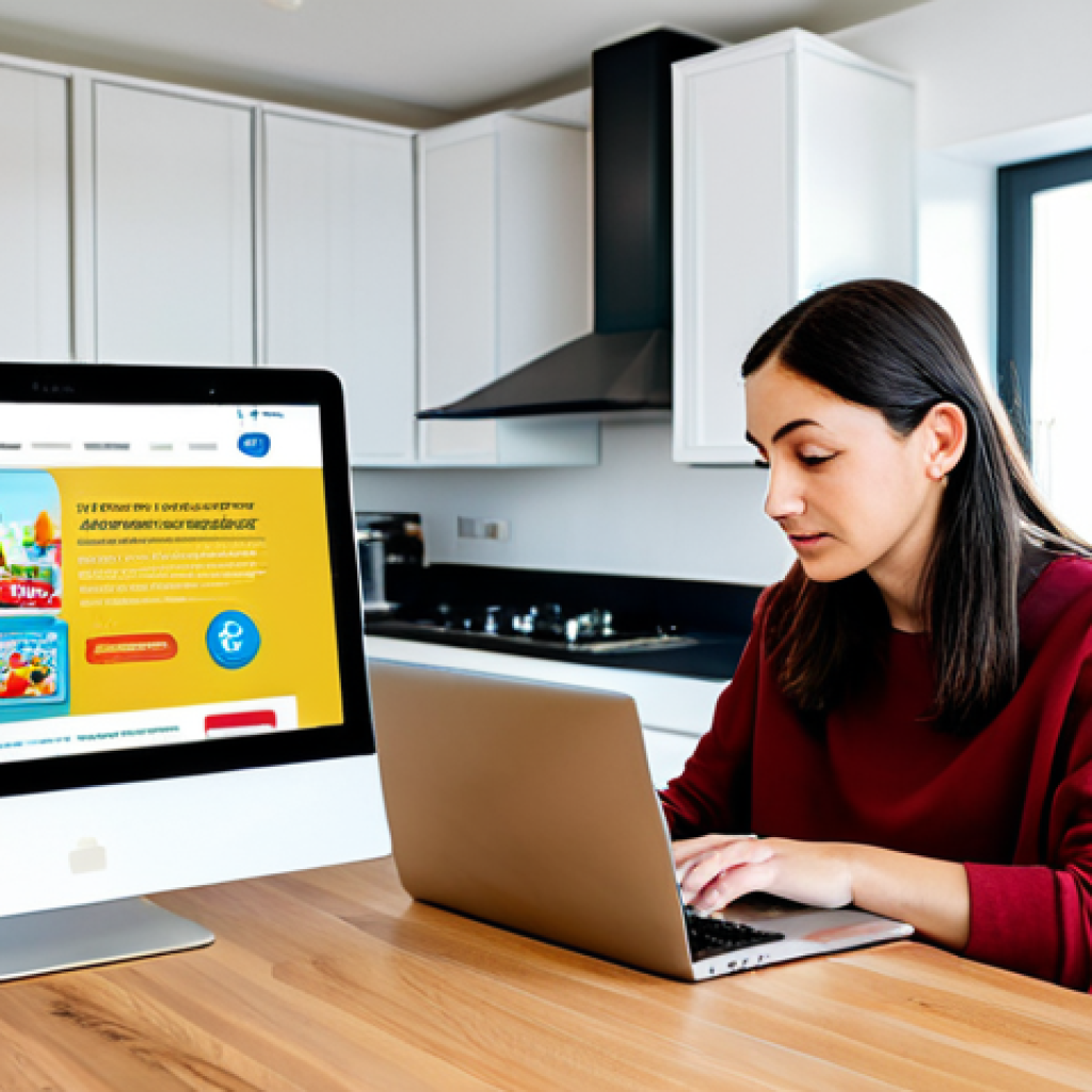 파워레인저 장난감 리콜 사례 - Checking a Toy Recall Website**

Prompt: A concerned mother in a bright, modern kitchen, fully cloth...