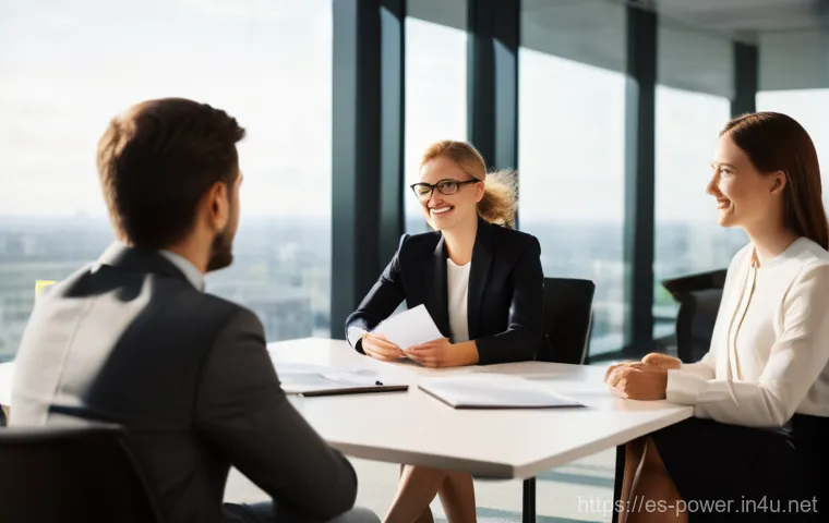 파워레인저 팀워크 주제 - **Prompt:** "A diverse group of five professionals (male and female, various ethnicities, late 20s t...