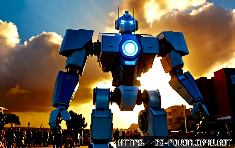 파워레인저 메가조드 디자인 - Photorealistic original giant combining rescue robot design, five colorful armored vehicle component...